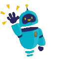 Robot waving hand
