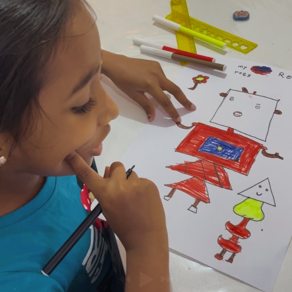 kids smiling with their instructor