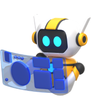Kids building robots